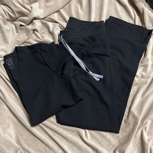 Figs scrub set top/ kade pants